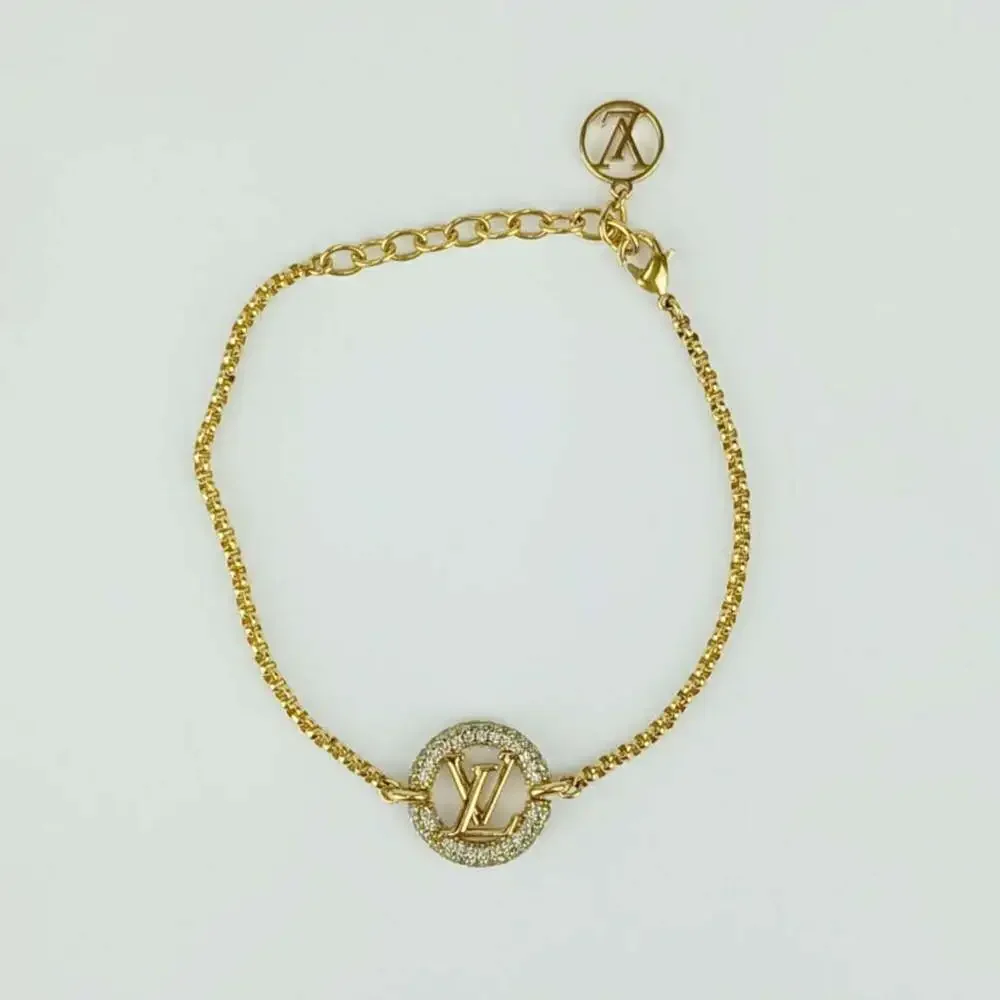 LOUIS VUITTON Gold Charm Bracelet - Picture 1 of 7